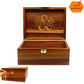 Personalized Wood Storage Box with keys, Custom Engraved Wedding Keepsake Box, Engagement Gift, Memory Box Wedding, Couples Anniversary Gift