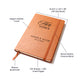 Custom Leather Journal for Bride & Groom, His And Her Vow Books, Personalized Wedding Keepsake, Personalized Leather Notebook Fiance Gift