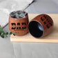 Custom Whiskey Gift for Dad, Charred Wooden Bourbon Cup, Custom Gifts for Men, Fathers Day Gift for Him, Dad Gift for Husband, New Dad Gift