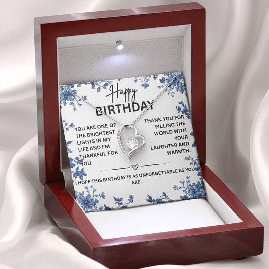 Birthday Necklace Gift for Her, Mom Necklace, Grandma Birthday, Daughter Birthday Gift, Necklace Gift for Friend Birthday