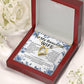 To My Beautiful Wife Necklace with Luxury Box, Jewelry Gift for Wife from Husband, valentines Gift Wife