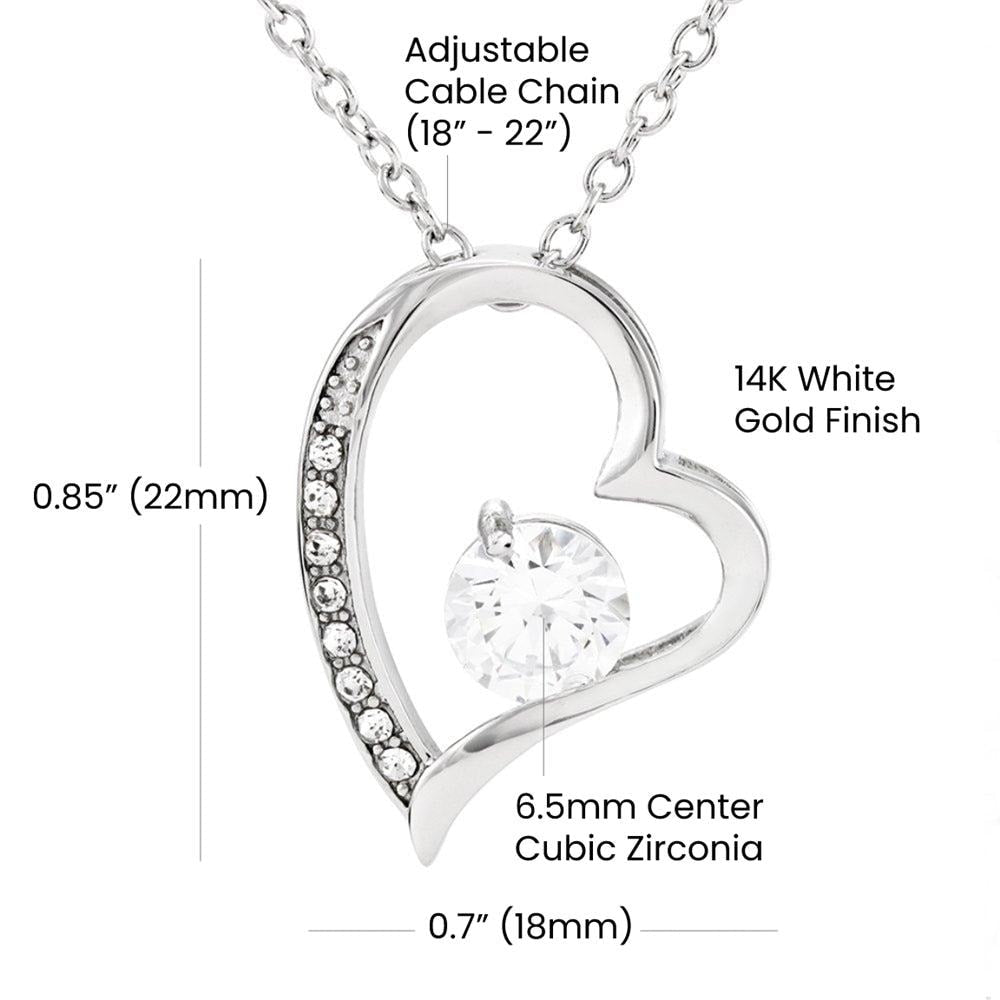 Wife Necklace Gift with luxury box, To My Wife Necklace, Birthday gift for wife, Appreciation jewelry wife, Valentines Gift, Mothers Day