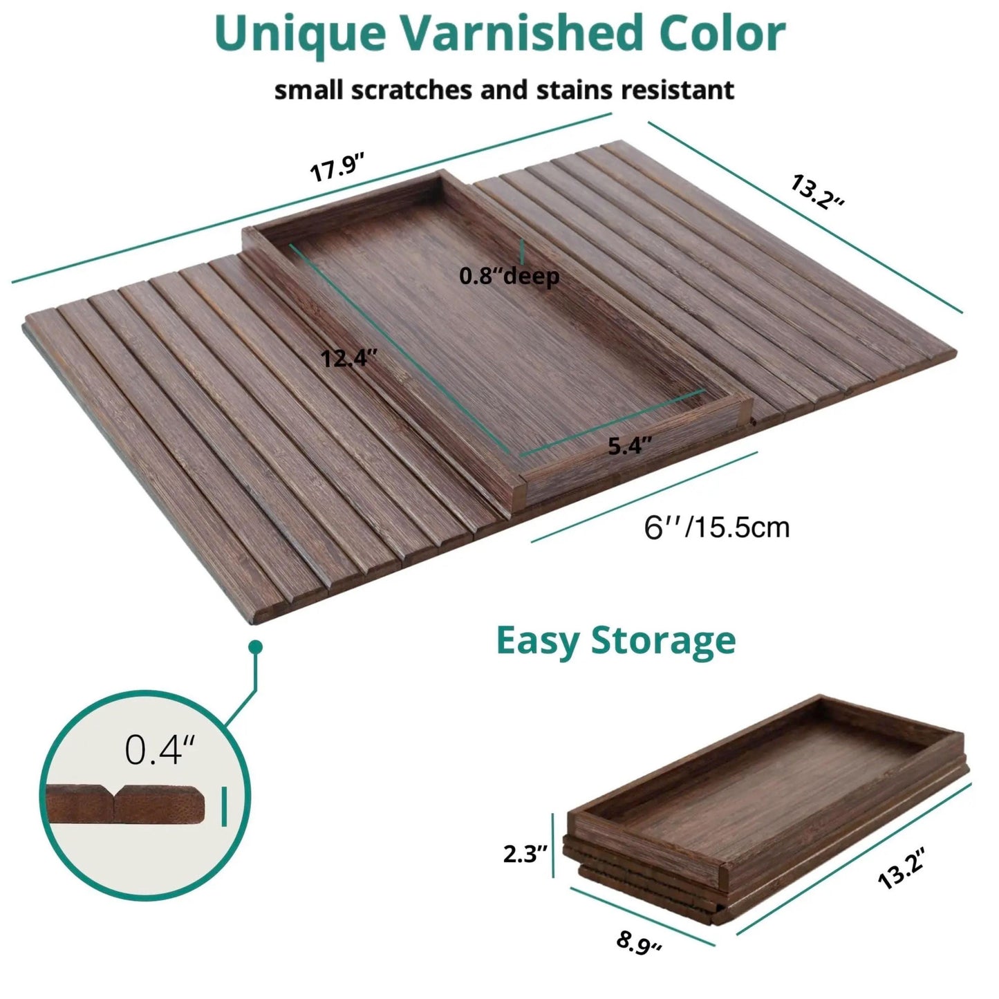 Custom Sofa Armrest Tray, Custom Engraved Couch Arm Table for Drinks & Snacks, Foldable Wooden Couch Tray Gift for Couples Home