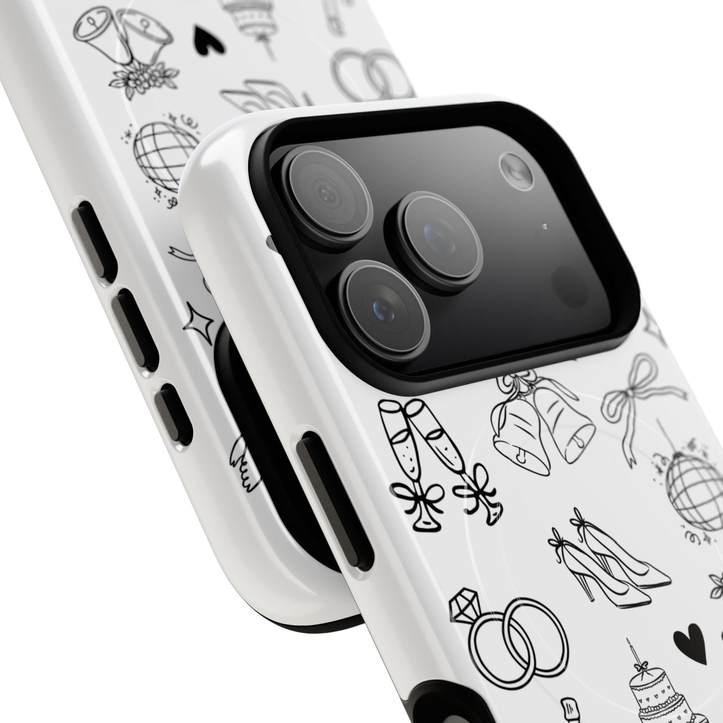 Custom Future Mrs iPhone 17 Case compatible with Magsafe, Bride to Be Tough Magnetic Case, Bride phone cover for iPhone 17 16 15 14