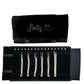 Velvet Necklace Organizer Roll, Portable Jewelry Holder with Velcro Closure, Travel Case for Necklaces & Chains, Anti-Tangle Storage Pouch