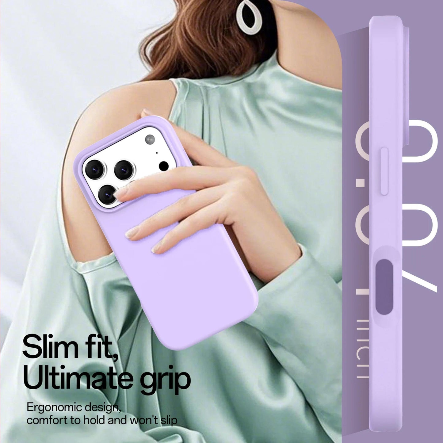 Custom Silicone iPhone 17 Case, Personalized Name or Initial Engraved Cover for iPhone 17 Air, 17 Pro & 17 Pro Max, iphone cover with name