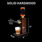 Custom Engraved Wooden Whiskey Dispenser, Personalized Liquor Tap Gift for Men, Whiskey Bar Accessory, Groomsmen Gift, Fathers Day Gift