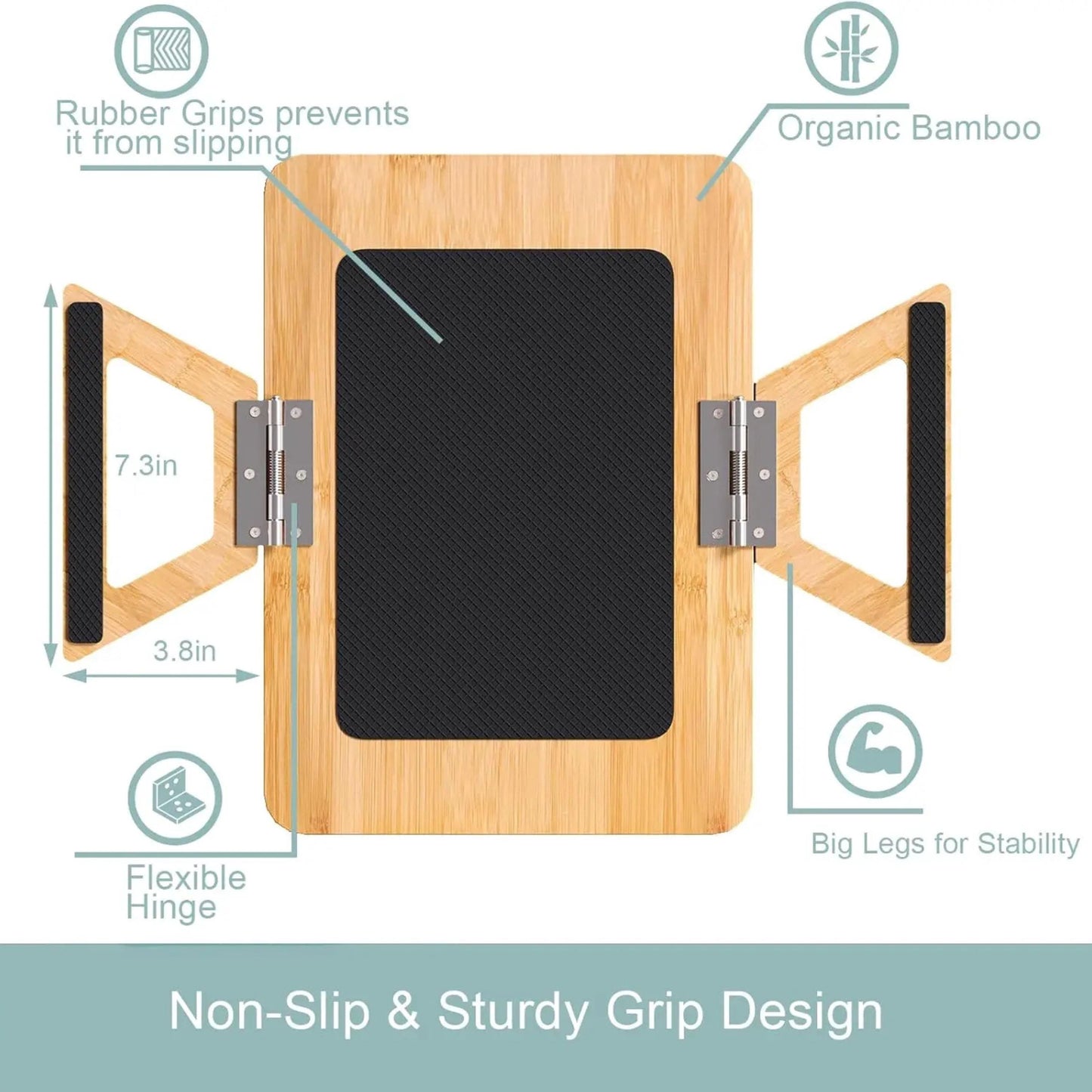 Custom Engraved Bamboo Sofa Armrest Tray with Phone Holder, Personalized Couch Cup Holder & Snack Table, Unique Gift for Couple and Family