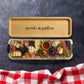 Personalized Charcuterie Board, Custom Cheese Board with lid, Platter with Name,  Wedding Gift for her, Thanksgiving Serving Tray with Lid