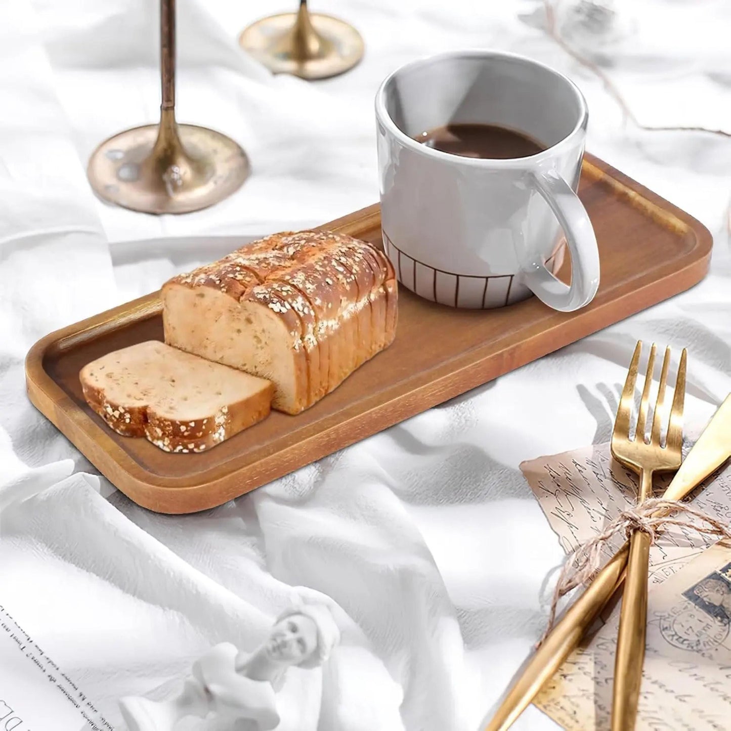Personalized Acacia Charcuterie Board, Custom Engraved Serving Tray, Cheese Board, Wedding Gift, Housewarming Gift for Couple, Kitchen Décor