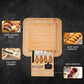 Personalized Charcuterie Board with Accessories, 5 year Anniversary Gift, Custom Engraved Cheese Board & Platter, 5th Wedding Anniversary