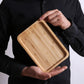 Customized Bamboo Charcuterie Board, Engraved Cheese Board with lid, Wedding Gift for her, Thanksgiving Serving Tray with Lid