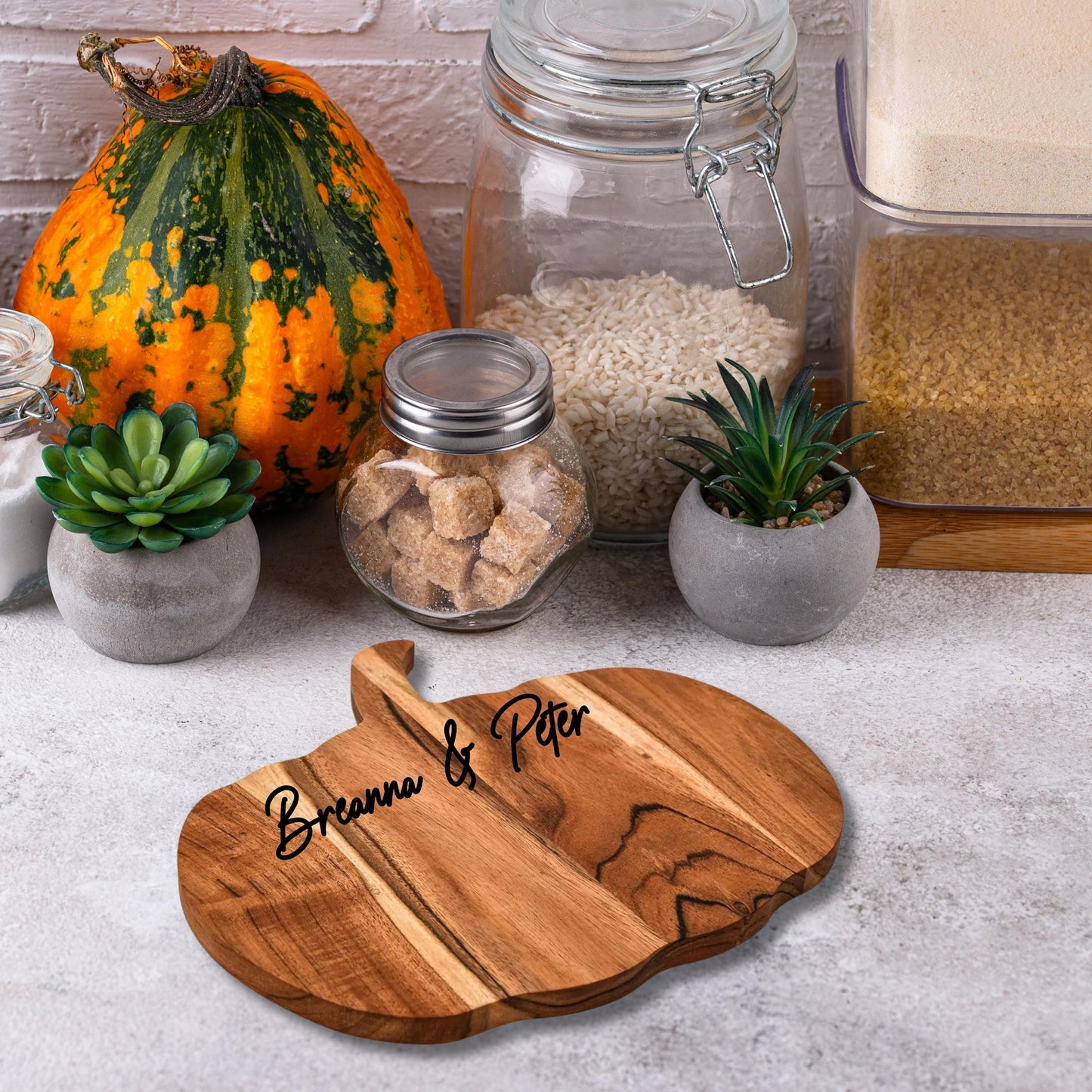Pumpkin Shaped Cutting Board,Custom engraved Fall Charcuterie Board, Thanksgiving Acacia Wood Serving Tray, Autumn Kitchen Decor