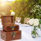 Personalized Wooden Keepsake Box with Lock, Walnut Storage Box, Jewelry Organizer, Custom Memory Box, Anniversary or Wedding Gift