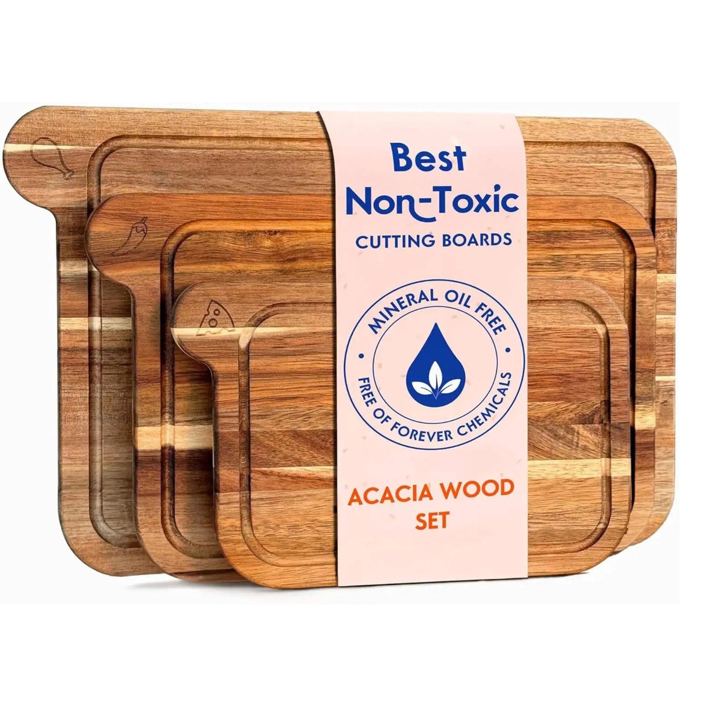 Personalized Cutting Board with Juice Groove, 3pc set Custom Wooden Boards, Engraved Cheese Board, Wedding Gift for her, New House gift