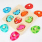 Personalized Wooden Dinosaur Puzzle for Kids , Custom Name Toy, Kids Learning Toy, Toddler Educational Gift, Baby's First  Birthday Present