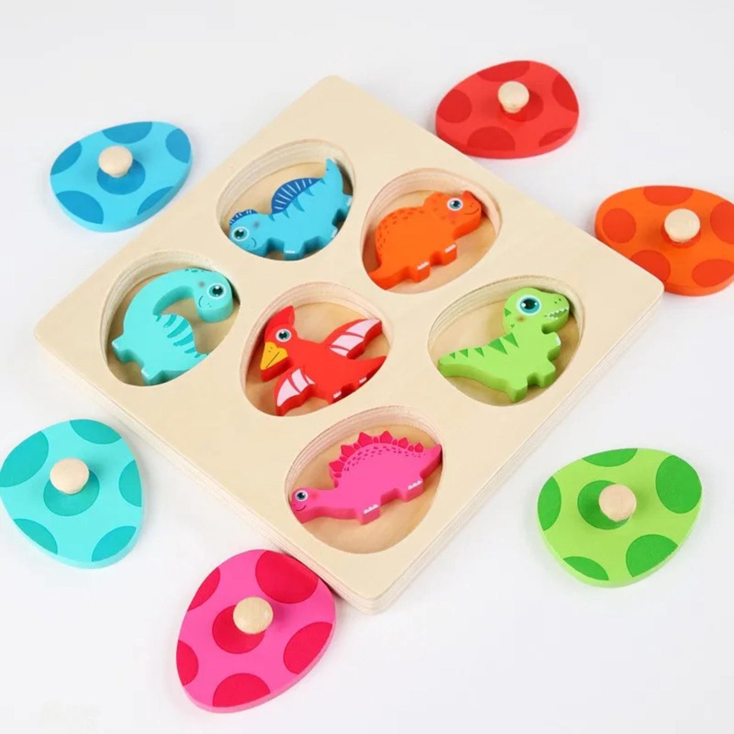 Personalized Wooden Dinosaur Puzzle for Kids , Custom Name Toy, Kids Learning Toy, Toddler Educational Gift, Baby's First  Birthday Present