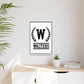 Framed Custom Last Name Wall Art | Minimalist Family Name Canvas | Personalized Monogram Home Decor | Housewarming Gift | Family Gift