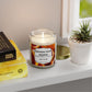 Mood Candle and Wick Trimmer Gift Set, Hug In A Mug Candle, Candles for Relaxation & Self-Care Gift for Her or Him, 4oz 9oz candle