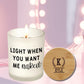 Personalized “Light When You Want Me Naked Candle, Funny Romantic Gift for Him or Her, Valentines Gift For Him, Couples Anniversary Gift