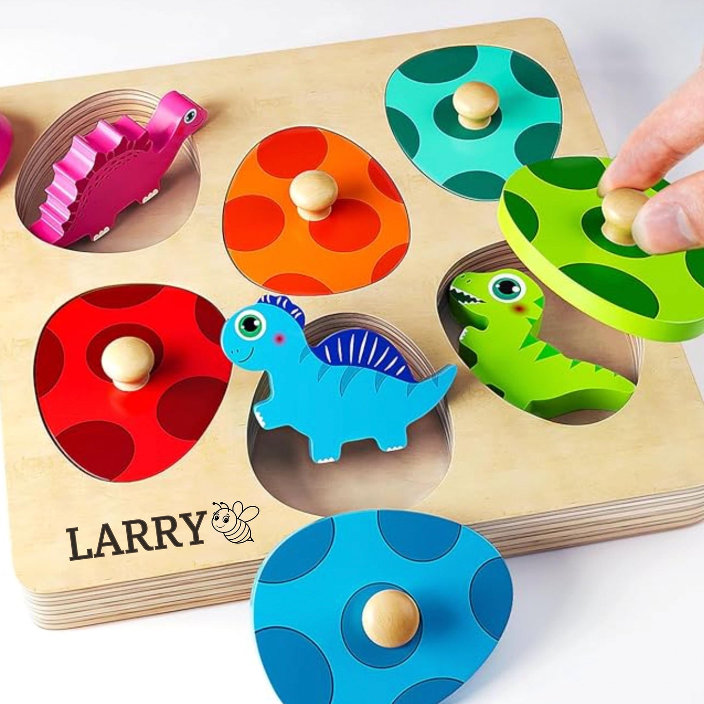Personalized Wooden Dinosaur Puzzle for Kids , Custom Name Toy, Kids Learning Toy, Toddler Educational Gift, Baby's First  Birthday Present