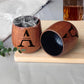 Golf Gift for Groomsmen, Custom Charred Wooden Bourbon Cup, Golfer Gift, Fathers Day Gift for Him, Golfing Dad, Engraved Wood Whiskey Cup