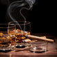 Custom Whiskey Smoker Kit with Torch and wood chips, Cocktail Smoker Set for Men Dad Husband, comes with Glasses & Ice Ball Mold (NO BUTANE)