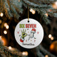 Custom 67 Ornament 2025, Funny Teen Slang Christmas Ornament, Gen Alpha Meme, Six Seven Ornament, Teen Grandkid Gift, 67 Trend Decor