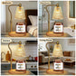 Dimmable Candle Warmer Lamp with Timer, Adjustable Candle Warmer Lamp with Candle & Wick Trimmer set, Custom Name Wedding Gift for Her