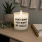 Personalized Naughty Candle Gift Set for Husband, Boyfriend or Fiancé, Funny Cum Rag, Romantic Anniversary,Birthday Day Gift for Him