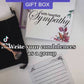 30 GIFTABLE Blank Sympathy Cards with Box -  Funeral Guest Book Alternative- 3.5 x 3.5"