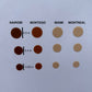 MATCHED Hydrocolloid Pimple Patches- Invisible Acne Patches for Face, 3 Sizes, 72-Count (MTL)